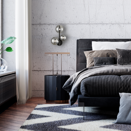 Aplica Milagro Mila G9 3xG9 max 9W   230V Black Metal & Sticlă IP20 [2]