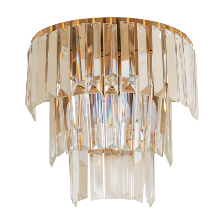 Aplică Milagro Milano  2xE14 max 40W   230V/50Hz Gold Metal & Cristal IP20 [8]