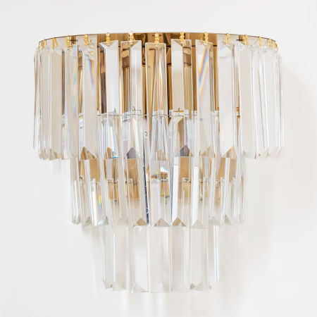 Aplică Milagro Milano  2xE14 max 40W   230V/50Hz Gold Metal & Cristal IP20 [6]