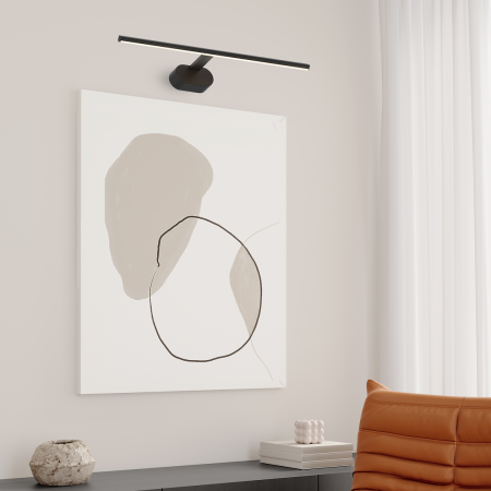 Aplica Milagro Prado LED 11W 880lm 3000K 230V Black Metal & Plastic IP20 [2]