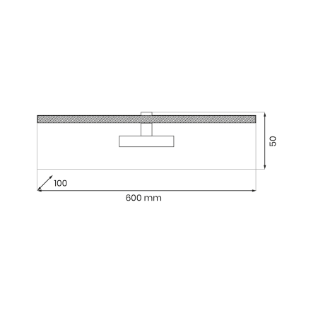 Aplica Milagro Prado LED 11W 880lm 3000K 230V Crom Metal & Plastic IP20 [3]