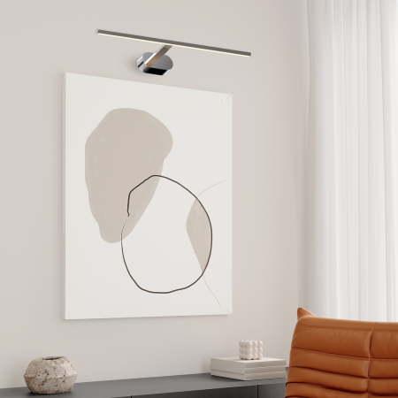 Aplica Milagro Prado LED 11W 880lm 3000K 230V Crom Metal & Plastic IP20 [2]