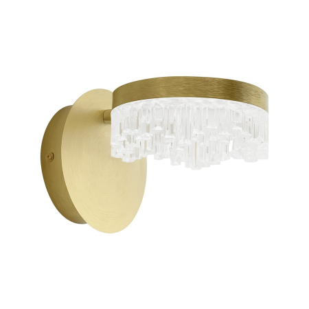 Aplica Milagro Preciosa LED 4W 320lm 4000K 230V Gold Metal & Acril IP20 [5]