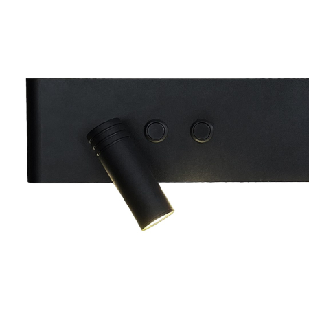 Aplica Milagro Resort LED 10W+3W 1040lm 4000K 230V Black Metal & Plastic IP20 [1]