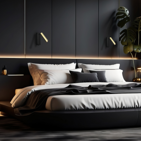 Aplica Milagro Santi G9 1xG9   230V Black & Gold Aluminiu IP20 [3]