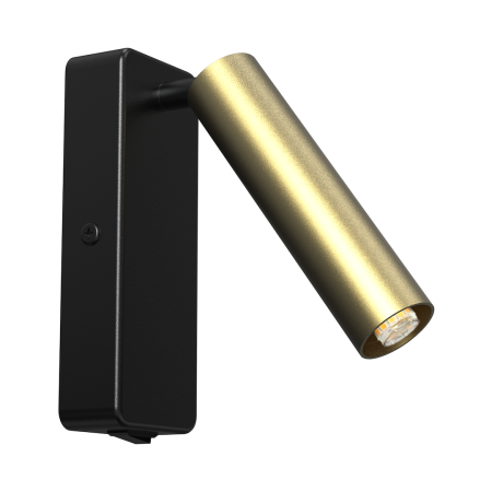 Aplice - Aplica Milagro Santi G9 1xG9   230V Black & Gold Aluminiu IP20