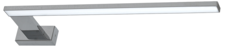 Aplica Milagro Shine LED 11W 770lm 4000K 230V Crom Metal & Acril IP44 [7]