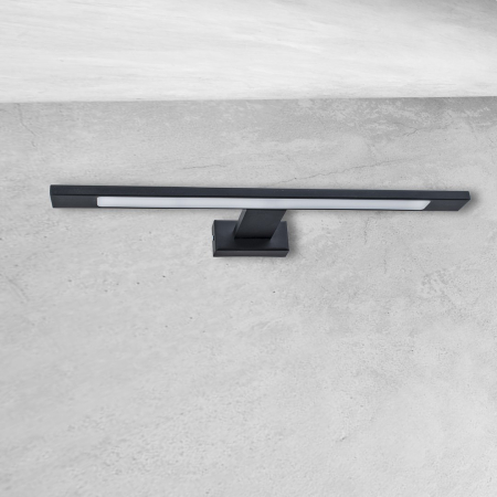 Aplica Milagro Shine LED 7W 490lm 4000K 230V Black Metal & Acril IP44 [5]