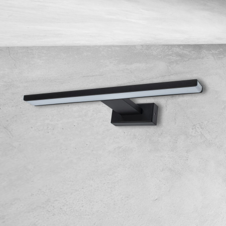 Aplica Milagro Shine LED 7W 490lm 4000K 230V Black Metal & Acril IP44 [5]