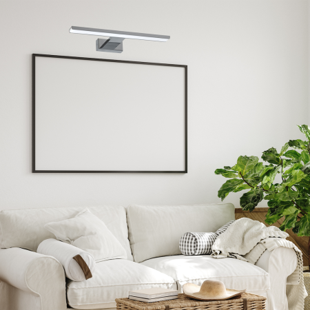 Aplica Milagro Shine LED 7W 490lm 4000K 230V Crom Metal & Acril IP44 [1]