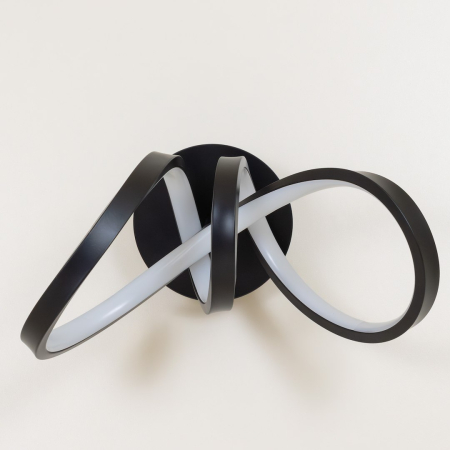 Aplica Milagro Tesoro LED 15W 1200lm 4000K 230V Black Metal & Plastic IP20 [4]