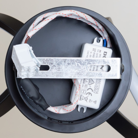 Aplica Milagro Tesoro LED 15W 1200lm 4000K 230V Black Metal & Plastic IP20 [5]