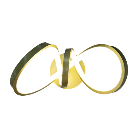 ILUMINAT - Aplica Milagro Tesoro LED 15W 1200lm 4000K 230V Gold Metal & Plastic IP20