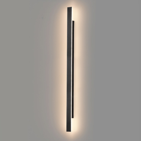 Aplica Milagro Wow II  20W 2400 lm variabilă 3000K / 4000K / 6000K 230V/50Hz Black Metal & Acril IP54 [1]