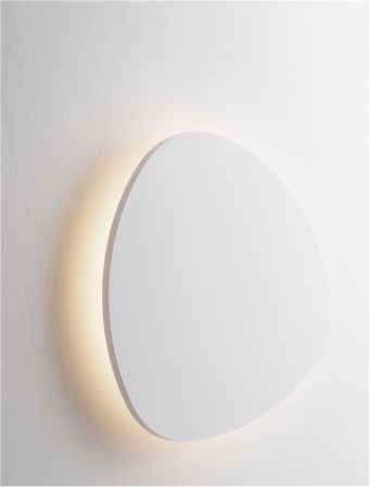 ILUMINAT - Aplica Nova Luce ATENA 9030739 LED 12W 3000K 785lm Sandy White Aluminium   IP20