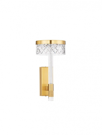 Aplica Nova Luce BION 9186946 LED 8W 3000K 490lm Brass Gold &Acrylic  IP20 [1]