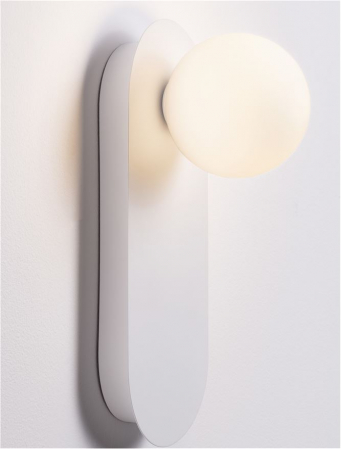 Aplica Nova Luce BLOB 9006093 G9 1x5W    Sandy White Steel   IP20 [5]
