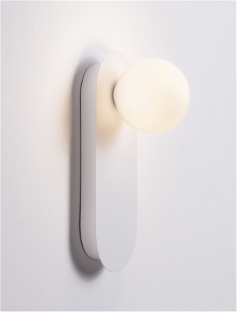 Aplica Nova Luce BLOB 9006093 G9 1x5W    Sandy White Steel   IP20 [4]