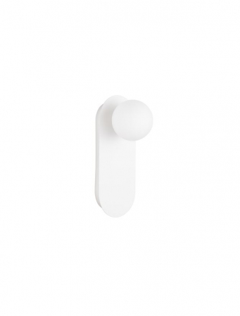 Aplica Nova Luce BLOB 9006093 G9 1x5W    Sandy White Steel   IP20 [1]