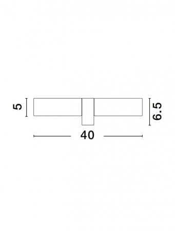 Aplica Nova Luce CORB E14 2x5W   Sandy Black Aluminium & Opal Glass  IP20 [1]