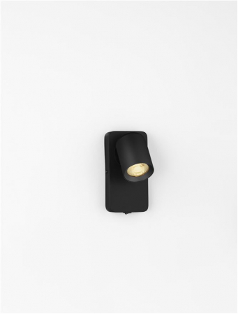 Aplica Nova Luce COSMINA 9011338 GU10 1x10W    Sandy Black Aluminium  IP20 [3]