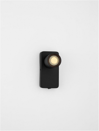 Aplica Nova Luce COSMINA 9011338 GU10 1x10W    Sandy Black Aluminium  IP20 [6]
