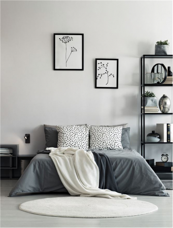 ILUMINAT - Aplica Nova Luce COSMINA 9011338 GU10 1x10W    Sandy Black Aluminium  IP20
