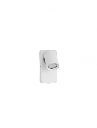 Aplica Nova Luce COSMINA 9011339 GU10 1x10W    Sandy White Aluminium   IP20 [1]