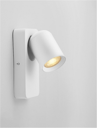 ILUMINAT - Aplica Nova Luce COSMINA 9011339 GU10 1x10W    Sandy White Aluminium   IP20