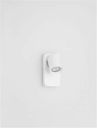 Aplica Nova Luce COSMINA 9011339 GU10 1x10W    Sandy White Aluminium   IP20 [2]