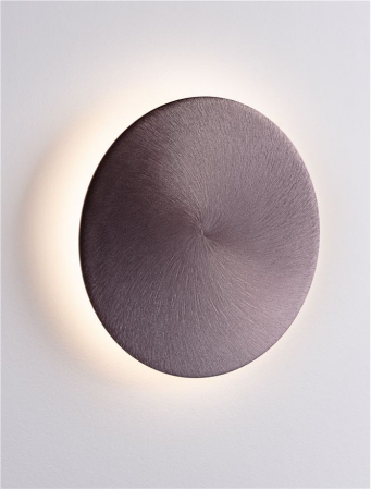Aplica Nova Luce CYRCLE 9248177 Brushed Coffee Steel & Acrylic LED 12W 1085lm 3000K IP20 [4]