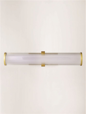 Aplica Nova Luce HEDULA 9236399 Sandy Gold Metal & Clear line Glass LED 13W 1164lm 3000K IP20 [3]