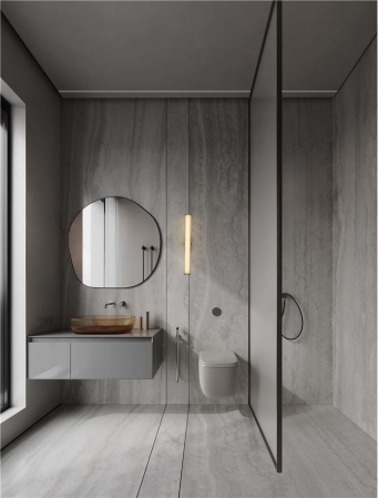 Aplica Nova Luce HEDULA 9236401 Sandy Gold Metal & Clear line Glass LED 23W 2555lm 3000K IP20 [1]