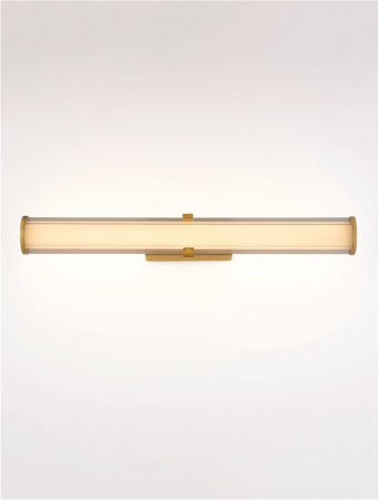 Aplica Nova Luce HEDULA 9236401 Sandy Gold Metal & Clear line Glass LED 23W 2555lm 3000K IP20 [3]