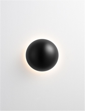 Aplica Nova Luce IONA 9030741 LED 3W 3000K 119lm Sandy Black Aluminium  IP20 [5]