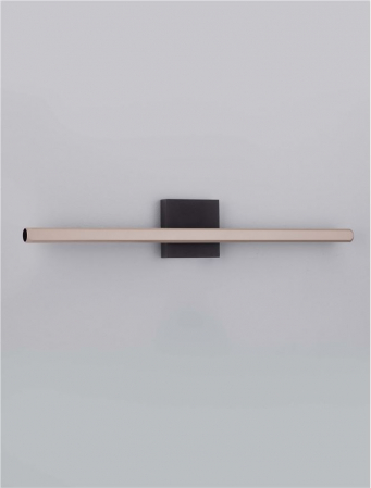 Aplica Nova Luce LIOS 9088110 Sandy Gold Beige Auminium Matt Black Base LED 8W 268lm 3000K IP20 [2]