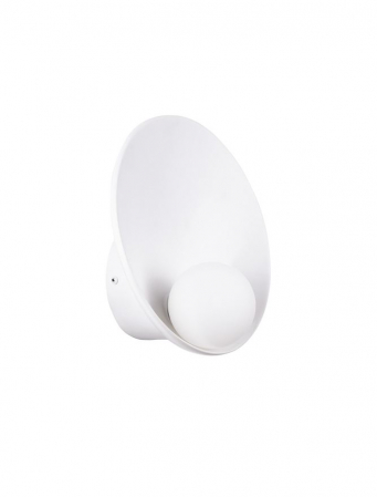 Aplica Nova Luce MINIM 9006090 G9 1x5W    Sandy White Steel & Opal Glass  IP20 [1]