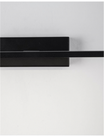Aplica Nova Luce MONDRIAN LED 12W 913lm 3000K Sandy Black Aluminium & Acrylic IP20 [5]