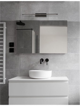 Aplica Nova Luce MONDRIAN LED 20W 1615lm 3000K Sandy Black Aluminium & Acrylic IP20 [2]