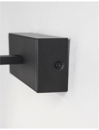 Aplica Nova Luce MONDRIAN LED 20W 1615lm 3000K Sandy Black Aluminium & Acrylic IP20 [4]