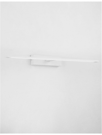 Aplica Nova Luce MONDRIAN LED 20W 1615lm 3000K Sandy White Aluminium & Acrylic IP20 [1]