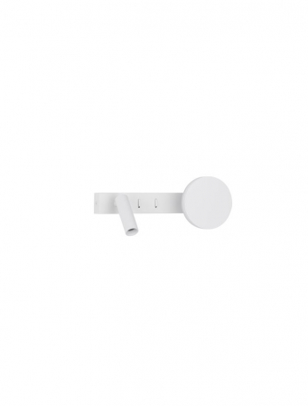 Moderne - Aplica Nova Luce NOIMA 9540256 Sandy White Aluminium & Steel LED 9W 543lm 3000K IP20