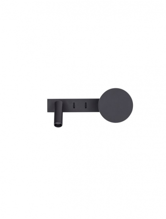 Aplica Nova Luce NOIMA 9540257 Sandy Black Aluminium & Steel LED 9W 543lm 3000K IP20 [4]