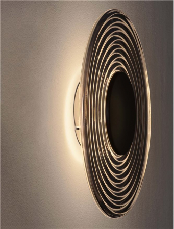 Aplica Nova Luce NOUS 9236498 Black Nickel & Smoky Glass LED 8W 72lm 3000K IP20 [5]