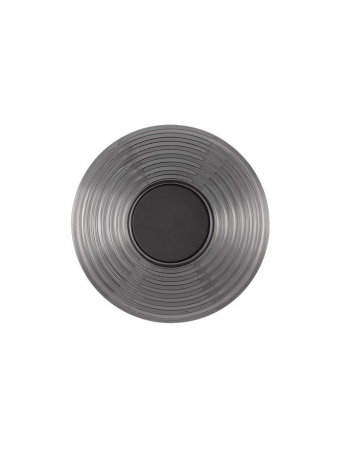 Moderne - Aplica Nova Luce NOUS 9236498 Black Nickel & Smoky Glass LED 8W 72lm 3000K IP20
