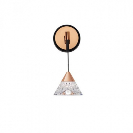 ILUMINAT - Aplica Nova Luce Paluz, negru, LED, 7W, 345 lumeni, alb cald 3000K, 9186962