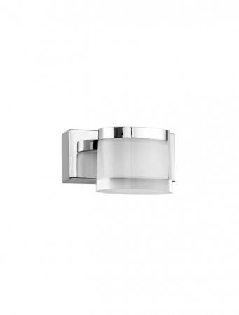 ILUMINAT - Aplica Nova Luce SABIA LED 5W 513lm 3000K Chrome Aluminium & Acrylic  IP20