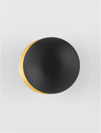 Aplica Nova Luce SOLEI 9006080 LED 6W 3000K 420lm Sandy Black & Gold Aluminium   IP20 [3]