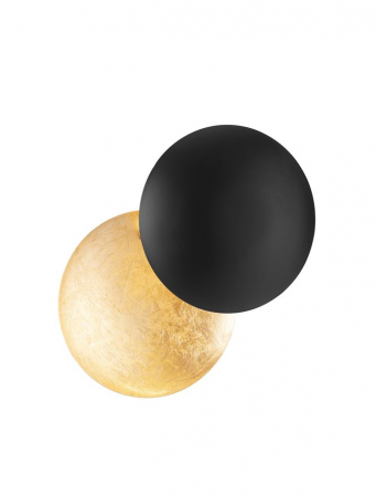 Aplica Nova Luce SOLEI 9006080 LED 6W 3000K 420lm Sandy Black & Gold Aluminium   IP20 [1]