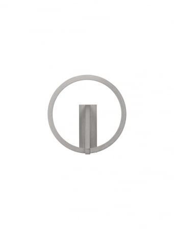 Aplica Nova Luce TILIA 9088135 Foggy Nickel Aluminium LED 10W 457lm 2700K-3000K-4000K CCT IP20 [0]